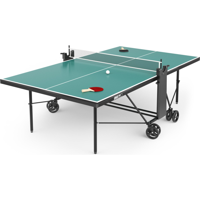 Теннисный стол UNIX LINE COMPACT OUTDOOR 6 mm ACP, Green TT6COUTGR